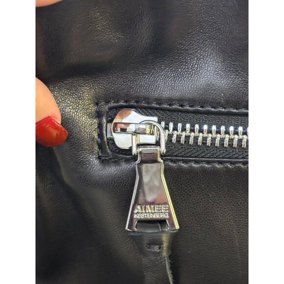 Aimee Kestenberg Roma Leather Double Entry Shoulder Bag - Picture 9 of 14